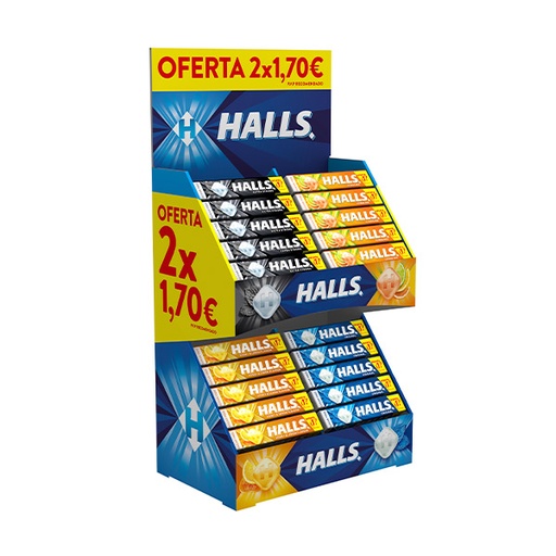 [7622210942265] Lote Halls Mentolado 2 ud x 1,70€ Mondelez
