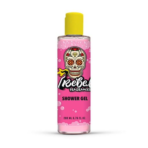 [18424730029367] Rebel Shower Gel 200 ml (6 ud)