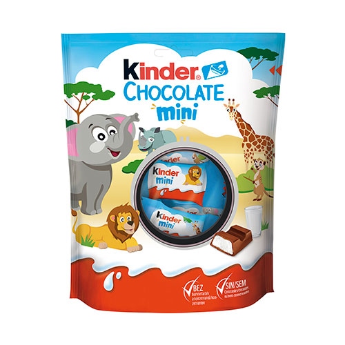 [8000500256213] Kinder Chocolate Mini 120gx20u