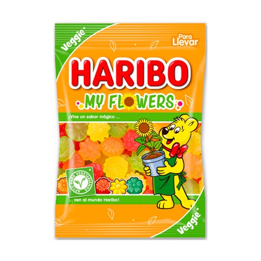 [88426617014519] My Flowers Veggie 100gx18u Haribo
