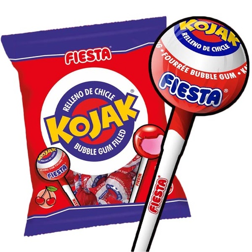 [QC14202] Chupa Chups Kojak Cereza 7 Ud