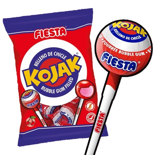 [QC14206] Chupa Chups Kojak Cereza 4 Ud 48535 Fiesta
