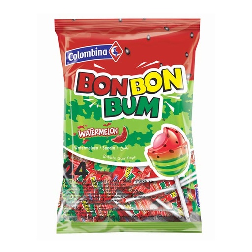 [7702011304988] Bon Bon Bum watermelon 17 g (24 ud) Colombina