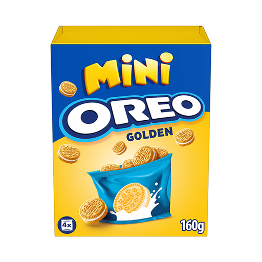 [7622201410483] Oreo Mini Golden 160 g Mondelez