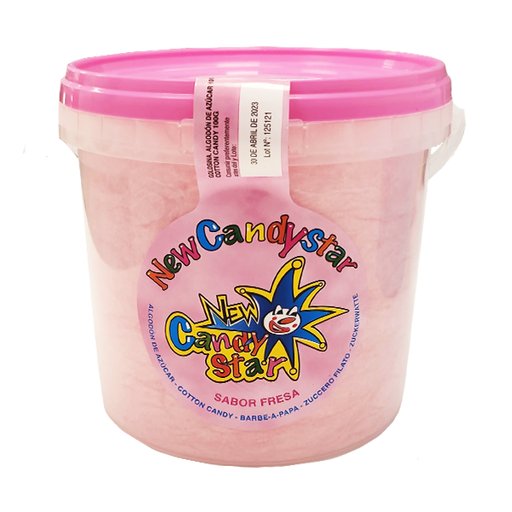 [8429826062160] Algodon de azucar Fresa 100g X 6u