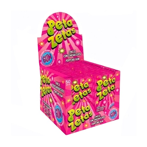[8410576013304] Peta Zetas chicle 50 ud Zeta Espacial