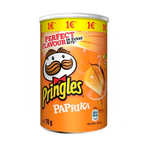 [05053990125227] Pringles Paprika 70 g (12 ud)