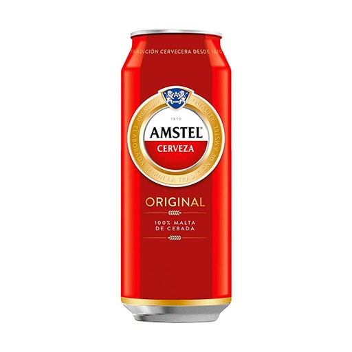 [8410569078570] Cerveza 500 ml (24 ud) Amstel