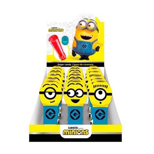 [18435477906255] Fingers Minions 18 ud Cool Candies