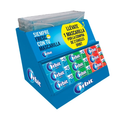 [08410136023842] Lote Orbit mascarilla 45 ud