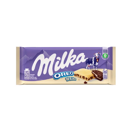[7622201109615] Tableta Milka Oreo blanco 100 g Mondelez