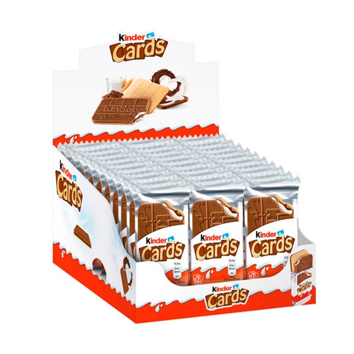 [8000500290897] Kinder Cards 30 ud
