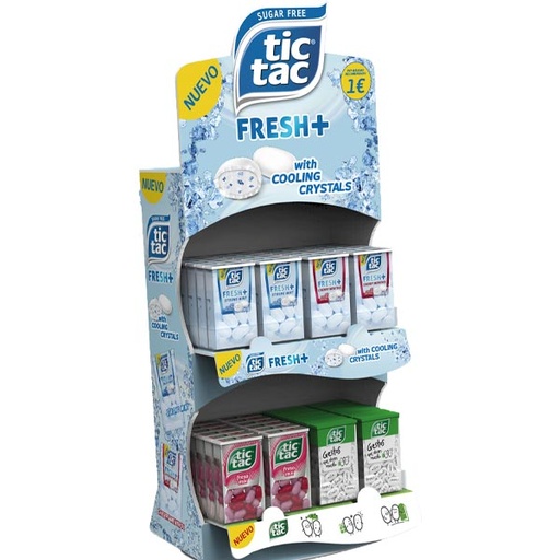[08000500369395] Expositor Tic Tac Fresh 48 ud
