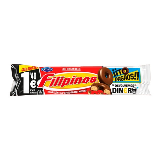 [18436048964261] Filipinos negro 128 g (12 ud)