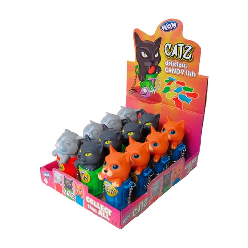 [8435124856110] Wom Cats llavero 12 ud Candy&Toy