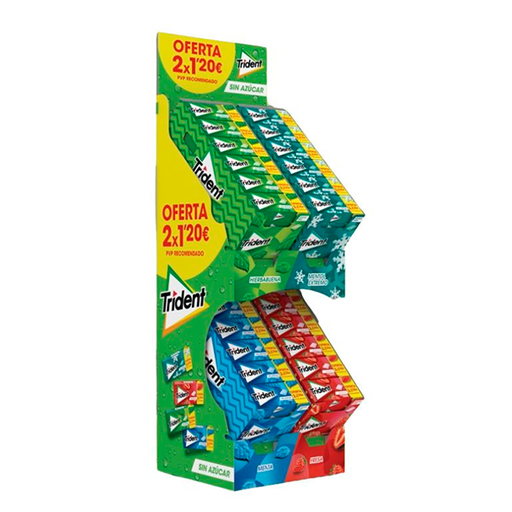 [7622201500078] Lote trident grageas 2 x 1,20€ (96 ud)