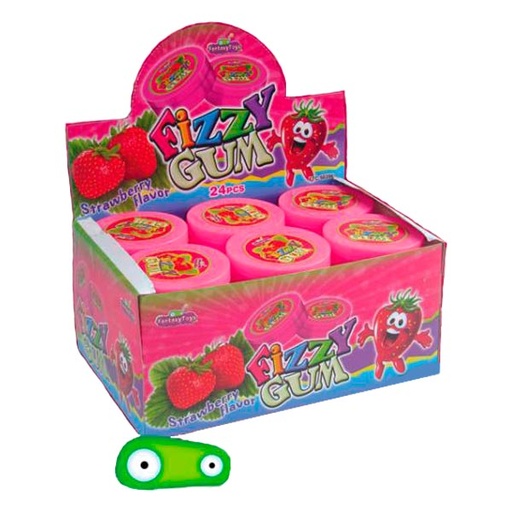 [8436031760941] Fizzy Gum Fresa 24 ud Fantasy Toys