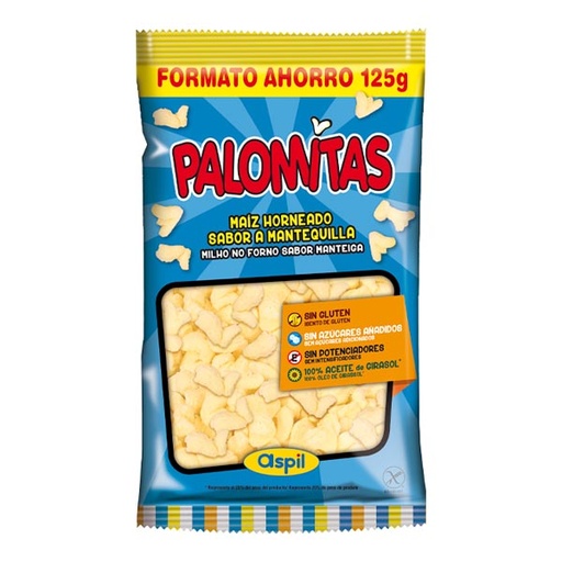 [18410573104798] Palomitas Mantequilla 125 g (9 ud) Aspil
