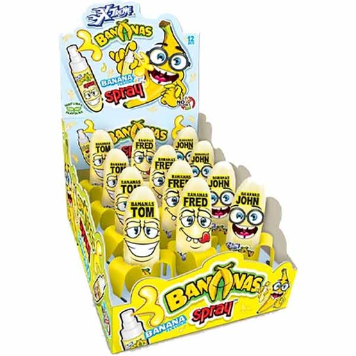 [6942797402367] Bananas spray 12 ud Disgo