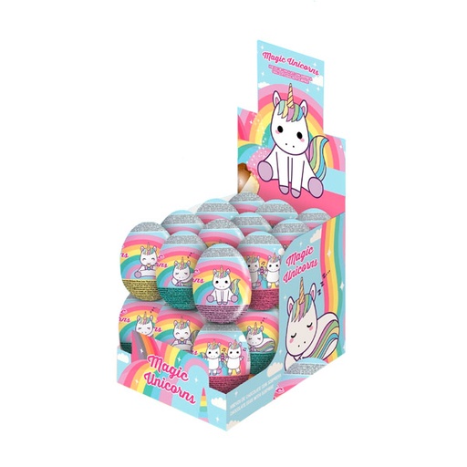 [8007681000376] Huevos chocolate unicornio 24 ud Cool Candies