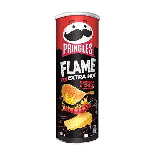 [5053990175888] Pringles Flame Extra Hot cheese & chilli 160 g