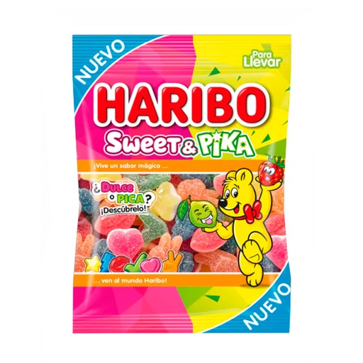 [88426617014748] Sweet & pika 100 g (18 ud) Haribo