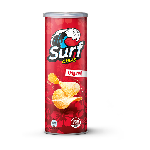 [18436546052453] Surf Chips Original 160 g (15 ud) Fritoper