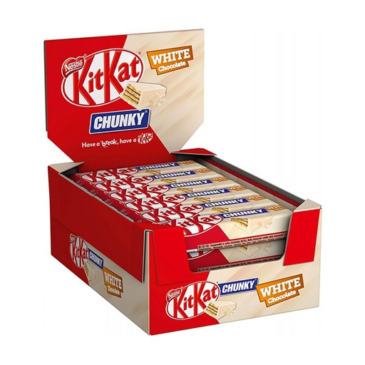 [3800020436806] KitKat chunky white 40 g (24 ud) Nestlé