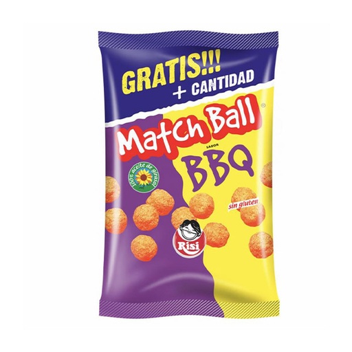 [8411859550428] Risi Match Ball bbq 30 g (20 ud)