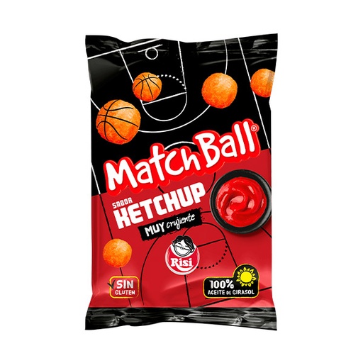[8411859550503] Risi Match Ball ketchup 30 g (20 ud)