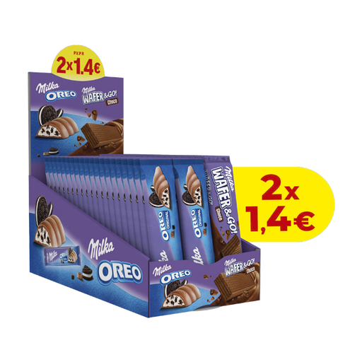 [7622202203695] LOTE MONDELEZ MILKA OREO 48 UD