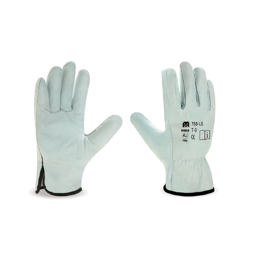 [None] Guantes piel de flor T-10