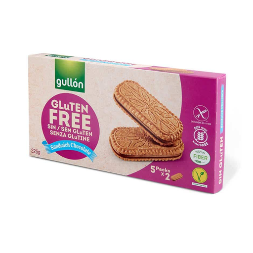 [18410376061786] Sándwich Choco 225 g (8 ud) Gullón