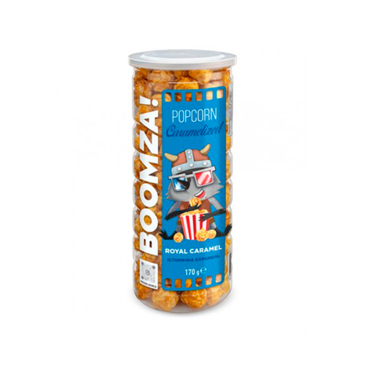 [4820196732006] BOOMZA PALOMITAS CARAMELO ROYAL 170 GR 1 UD