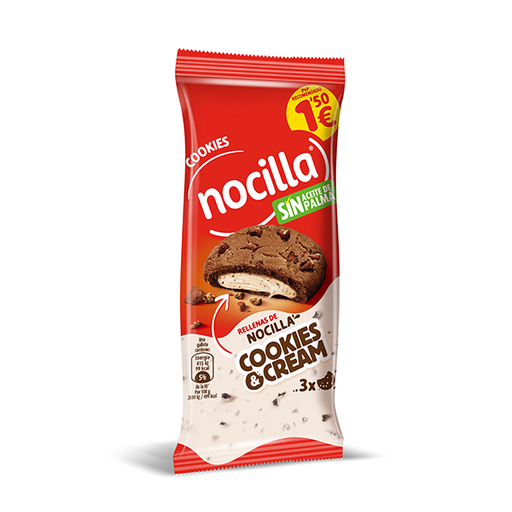 [18410014493122] IDILIA/COOKIE COOKIE & CREAM -3 UND. 1,50€ X 12 U.