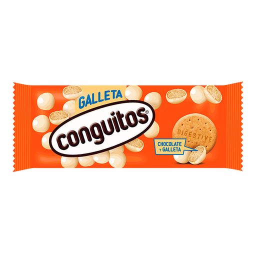 [18410740923320] Conguitos galleta blanco 50 g (14ud)