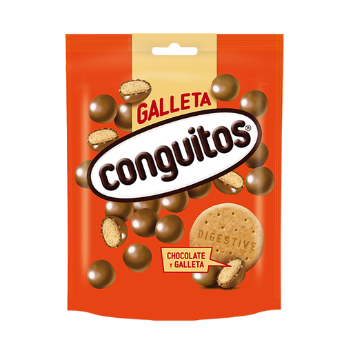 [8410740921855] Conguitos galleta leche 120 g (16 ud)