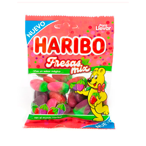 [88426617014755] Fresas Mix 100g (18 ud) Haribo