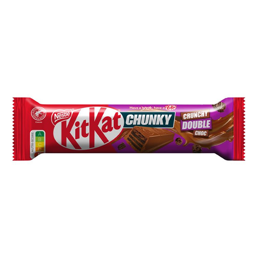 [3800020446737] KitKat Chunky Double Choc 40 g (24 ud) Nestlé